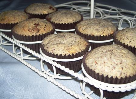 Gluten free chocolate hazelnut muffins